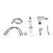 Смеситель для раковины Qtap Gemini (с гигиеническим душем) QTGEM272CRW45691 Chrome/White