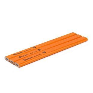 Карандаш строительный, HB 180мм, OCTAGON, 3 шт., оранжевый, DIY-PC2OC18OR/3B DIY-PC2OC18OR/3B фото