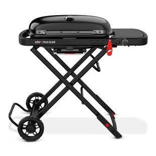 Гриль газовий Weber Traveler LP Stealth, чорний 9013075 фото