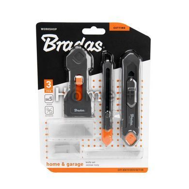 Набор ножей со скребком и сменными лезвиями, 3 шт., DIY-KN191809/SET2B DIY-KN191809/SET2B фото