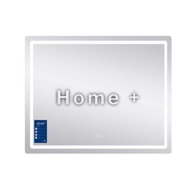 Дзеркало Qtap Mideya 1000х800 (DC-F910) з LED-підсвіткою й антизапотіванням QT2078F910W SD00036736 фото