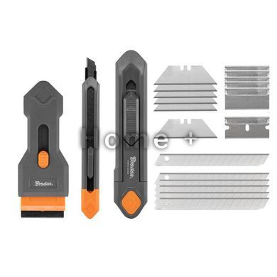 Набор ножей со скребком и сменными лезвиями, 3 шт., DIY-KN191809/SET2B DIY-KN191809/SET2B фото