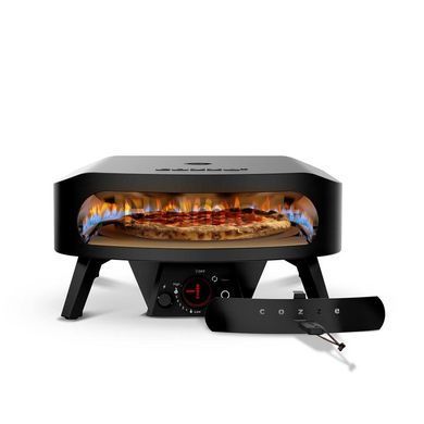 Мультифункциональная газовая печ для пиццы COZZE 17" CLASSIC ROTATE,BLACK EDITION 90437 фото