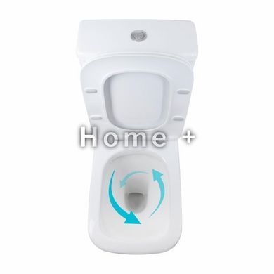 Унітаз підлоговий Qtap Stenava Rimless безобідковий із сидінням Soft-close WHITE QT27228303W SD00052621 фото