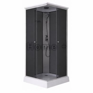 Душевой бокс Lidz Kubis SB90x90.SAT.LOW.GR, стекло тонированное 4 мм SD00055514 фото