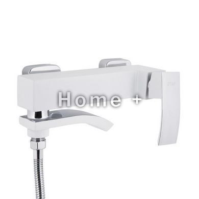 Смеситель для ванны Qtap Swan Cascada с поворотным изливом (c душевым гарнитуром) QTSWA260CRW45569 SD00051693 фото