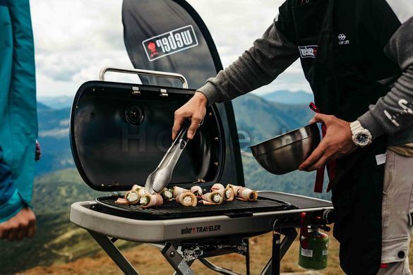 Гриль газовый Weber Traveler LP Stealth, черный 9013075 фото