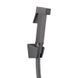 Смеситель для раковины Qtap Gemini (с гигиеническим душем) QTGEM272GMB45692 Gunmetal Black PVD