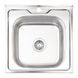 Кухонная мойка Brinex 5050 0,6 мм Satin (BRIN5050SAT06)