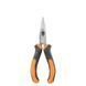 Прямые плоскогубцы MASTER GRIP 165 мм, никелированные, HOME & GARAGE, DIY-PL1212/6