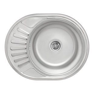 Кухонная мойка Lidz 5745 0,8 мм Micro Decor (LIDZ5745MDEC) SD00040853 фото