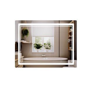 Зеркало Qtap Cardinal (CA2) 1000х800 с LED-подсветкой Touch, с антизапотеванием, с диммером, рег. темп. цвета (3000-6500K) SD00054579 фото
