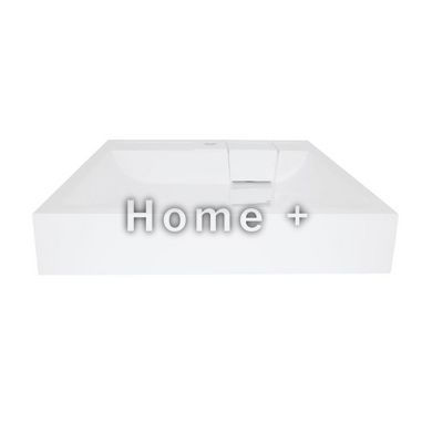 Раковина на пральну машину Qtap Arvin 595x595x115 мм, White QTARV2365WHI48575 SD00054699 фото