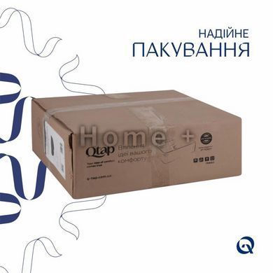 Раковина-чаша Qtap Kolibri 410x410x150 Matt black QT10112144MBMBN SD00052883 фото