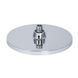 Лійка для верхнього душу Qtap Hlavova D 250 мм округла QTHLA107CRM45948 Chrome