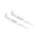 Біде підлогове Qtap Scorpio 530x360x395 White QT14441003CW