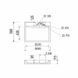 Раковина на пральну машину Qtap Arvin 595x595x115 мм, White QTARV2365WHI48575