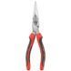 Прямые плоскогубцы PRO 200 мм, никелированные CRV, HOME & GARAGE, DIY-PL1312/8