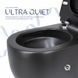 Унітаз підвісний Qtap Taurus безобідковий із сидінням Soft-close QT2433084EUQMB