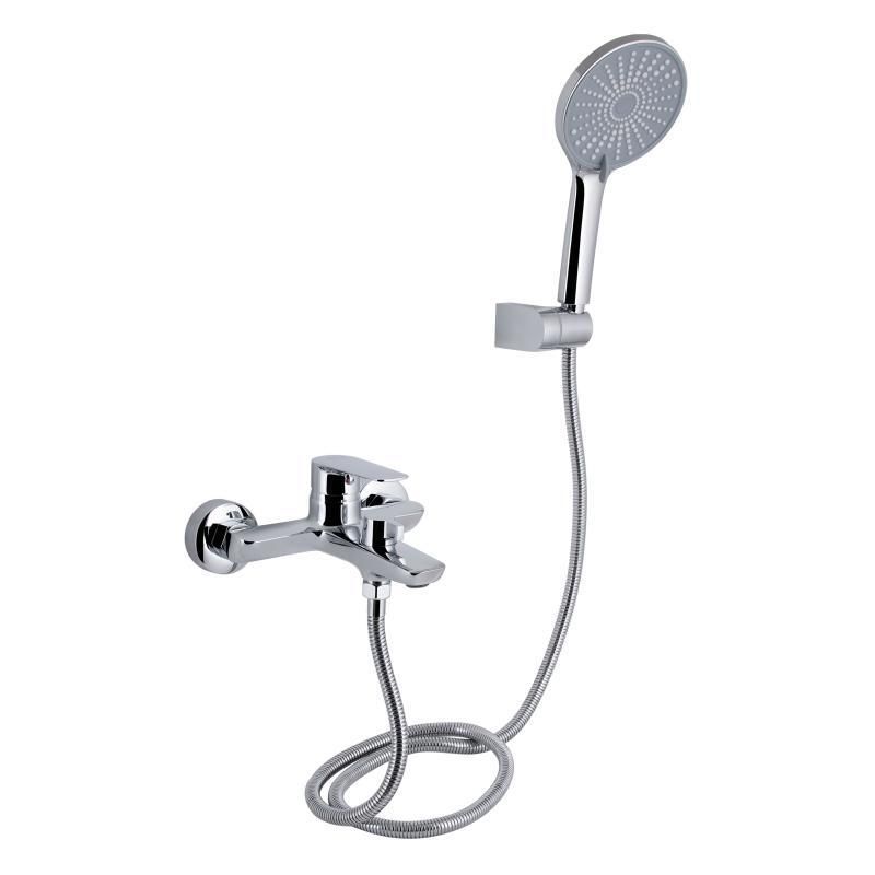 Змішувач для ванни Qtap Leo New (з душовим гарнітуром) QTLEO259CRM45563 Chrome SD00051687 фото