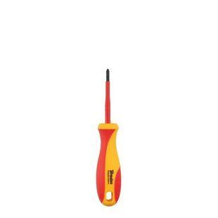Викрутка хрестоподібна, PH0 3/60 мм 1 кВ, HOME & GARAGE, DIY-PH110060-V 2387022364 фото