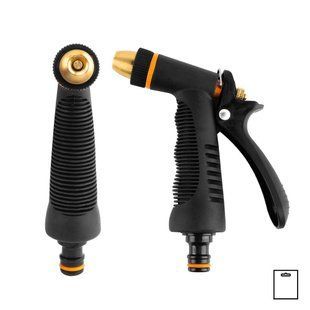 Пістолет для поливу металевий регульований прямий, BLACK LINE, PROFI, 3в1, ECO-KT233FRSK ECO-KT233FRSK фото