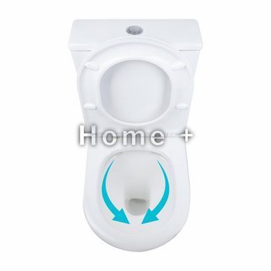 Унітаз підлоговий Qtap Dove Rimless безобідковий із сидінням Soft-close WHITE QT06228380BW SD00052622 фото