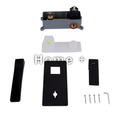 Смеситель для раковины Qtap Gemini скрытого монтажа QTGEM273BLM45694 Black Matt SD00051818 фото