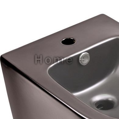 Комплект Qtap Scorpio Matt Black 2 в 1: Унітаз підвісний Ultra Quiet QT14332380AMB + біде підвісне SD00053496 фото