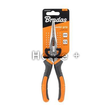 Прямые плоскогубцы MASTER GRIP 200 мм, никелированные, HOME & GARAGE, DIY-PL1212/8 DIY-PL1212/8 фото