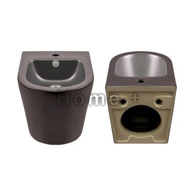Комплект Qtap Scorpio Matt Black 2 в 1: Унітаз підвісний Ultra Quiet QT14332380AMB + біде підвісне SD00053496 фото