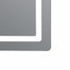 Дзеркало Qtap Mideya (MI2) 600х800 з підсвічуванням LED Touch, з антизапітнінням, диммером, рег. яскравості QT2078F6080