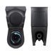 Комплект 2 в 1: унитаз напольный Qtap Scorpio Matt Black QT14226088AMB + набор гигиенического душа Lidz Aria Black