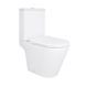 Унітаз підлоговий Qtap Dove Rimless безобідковий із сидінням Soft-close WHITE QT06228380BW