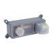 Смеситель для раковины Qtap Gemini скрытого монтажа QTGEM273BLM45694 Black Matt