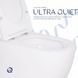 Унітаз підвісний Qtap Robin Ultra Quiet безобідковий із сидінням Soft-close 520x365x365 мм WHITE