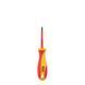 Отвертка крестообразная, PH0 3/60 мм 1 кВ, HOME & GARAGE, DIY-PH110060-V