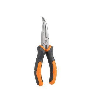 Изогнутые плоскогубцы MASTER GRIP 165 мм, никелированные, HOME & GARAGE, DIY-PL1213/6 DIY-PL1213/6 фото