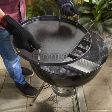 Чавунна планча для вугільних грилів Weber 57 см 3400844 фото