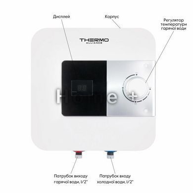 Водонагрівач Thermo Alliance 15 л над мийкою, мокрий ТЕН 1,5 кВт (SF15X15N) SD00036045 фото