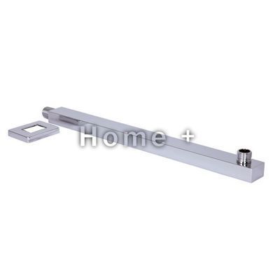 Кронштейн для верхнего душа Qtap Trubice 400 мм прямоугольный QTTRU120CRM45928 Chrome SD00052052 фото