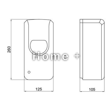 Дезінфектор сенсорний Qtap Zdraví 17010WH SD00049035 фото