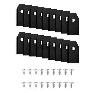 Ножи для косилок Husqvarna/Gardena, 18 штук, TITAN BLACK, LM-RHG18BBOX LM-RHG18BBOX фото