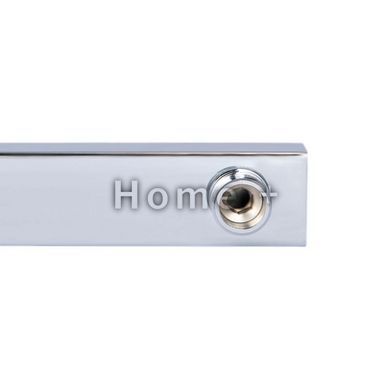 Кронштейн для верхнего душа Qtap Trubice 400 мм прямоугольный QTTRU120CRM45928 Chrome SD00052052 фото