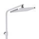 Душова система універсальна Qtap Swan Cascada на три споживачі (з виливом) QTSWA111CRW45570 Chrome/White