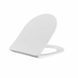 Сидіння для унітаза Qtap (Robin 490,610, Scorpio 490) з мікроліфтом Slim QTSC179W48675