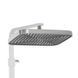 Душова система для ванни Gemini, Chrome (k35) на три споживача (з виливом) QT51103KNC Qtap