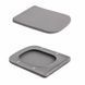 Унітаз підвісний Qtap Tern Ultra Quiet 520&times;345&times;325&nbsp;мм, Stone grey, із сидінням Slim Duroplast/Soft-close/Quick Release
