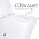 Унітаз підвісний Qtap Tern Ultra Quiet із сидінням із сидінням Soft-Close WHITE QT17332303AW