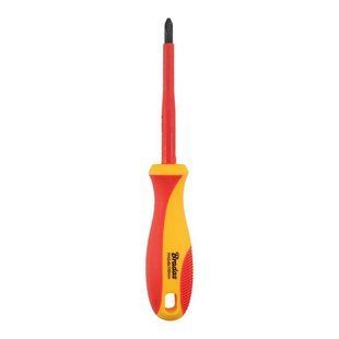 Викрутка хрестоподібна, PH2 6/100 мм 1 кВ, HOME & GARAGE, DIY-PH112100-V 2387022366 фото